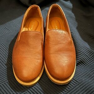 Portland Leather Patina Rounded Toe Loafer, Tuscan, 6.5 (RUN BIG FITS LIKE A 7)